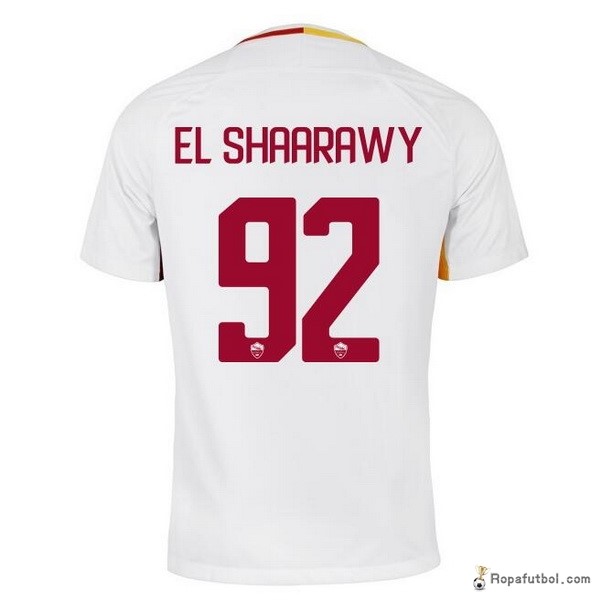 Camiseta As Roma Replica Segunda Ropa EL Shaarawy 2017/18